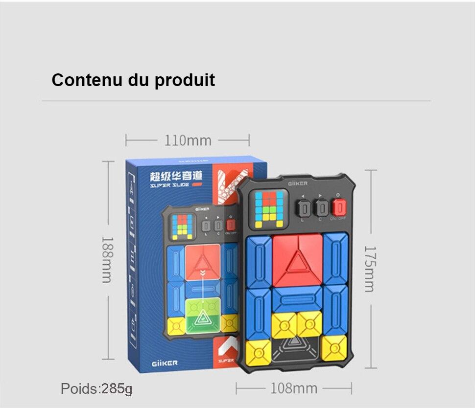 Xiaomi – jouet intelligent Huarong Super coulissant, avec capteur de route, 500 Puzzles, stimulateur de cerveau, jouets interactifs